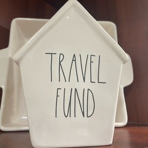 Rae Dunn Travel Fund Jar